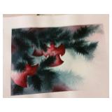 Painting Of Angel Ornaments