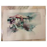 Painting Of Barbeque