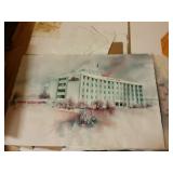 Painting Of Building