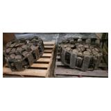 set steel tracks for skid steer