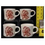 McCoy Indian Mugs McCoy Indian Mugs