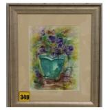 Cope 11 X 14 Framed Watercolor Cope 11 X 14 Framed Watercolor