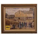 Cope Amish Barn Scene Cope Amish Barn Scene