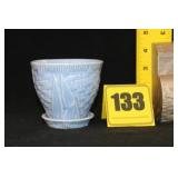 McCoy 3 1/2 ' Pot and Saucer McCoy 3 1/2 ' Pot and Saucer