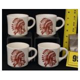 McCoy Indian Mugs McCoy Indian Mugs
