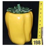 McCoy Yellow Pepper Cookie Jar McCoy Yellow Pepper Cookie Jar