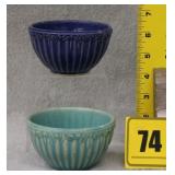 2 McCoy Small Mixing Bowls 2 McCoy Small Mixing Bowls