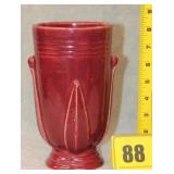 8' Pottery Ox Blood Vase 8' Pottery Ox Blood Vase