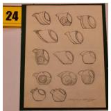 Original Cope Pencil 7 1/4X 9 3/4 Original Cope Pencil 7 1/4X 9 3/4