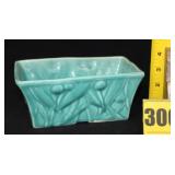 McCoy Aqua Leaf and Berry Planter McCoy Aqua Leaf and Berry Planter