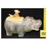 Brush Hippo Cookie Jar Brush Hippo Cookie Jar