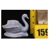 McCoy Mini Blue Swan Flower Holder McCoy Mini Blue Swan Flower Holder