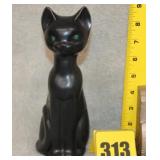 Black Pottery Cat Black Pottery Cat