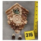 McCoy Coo Coo Clock Wall Pocket McCoy Coo Coo Clock Wall Pocket