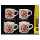 McCoy Indian Mugs McCoy Indian Mugs