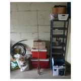 tackle box and coolers