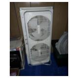 dual window fan