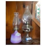 oil lamps