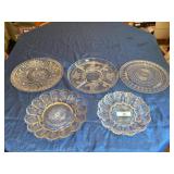 glass serving pieces