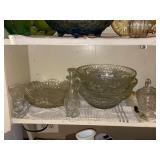 Crystal serving items