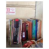 Lot of car and home books