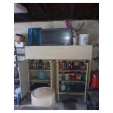 Storage with shelves