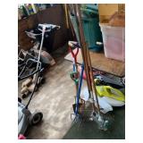 Various gardening tools