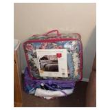 Floral Queen Size Comforter Set and assorted women