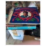 vinyls, cassettes