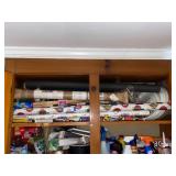Wrapping paper and assorted home items