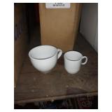 Tea Cups/espresso cups/saucers