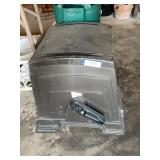 Suncast water hose storage