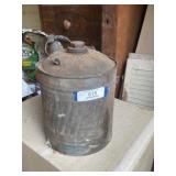 Antique oil can
