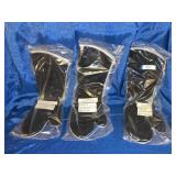 Lot of three extra long oven mits