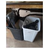 Assorted electronics and fireplace screen