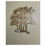 brass tree hanging
