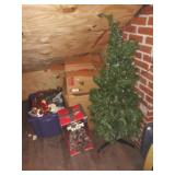 Lot of Christmas decorations