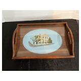 Wood tray