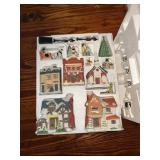 Christmas village houses