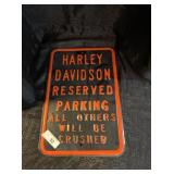 Harley Davidson sign