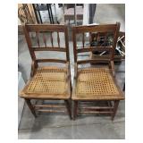 Cane chairs