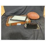 Football and display box