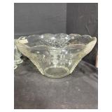 Punchbowl and glasses