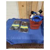 Battery boxes and pest sprays