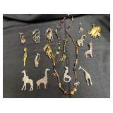 Giraffe pins