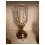 Hurricane lantern candlelight