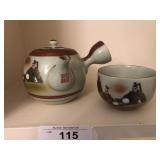 Porcelain tea service