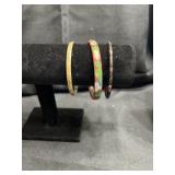 Bangle bracelets