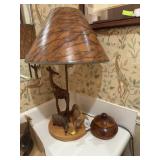 Lamp and trinket box