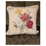 Needlepoint pillow